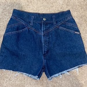 Vintage Rockies High Wasted Shorts